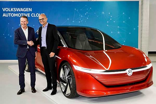 A Volkswagen és a Microsoft stratégiai együttműködésük előrelépéséről számolt be